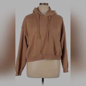 Abercrombie Soft S&F Collection camel tan pullover hoodie sweatshirt size XL